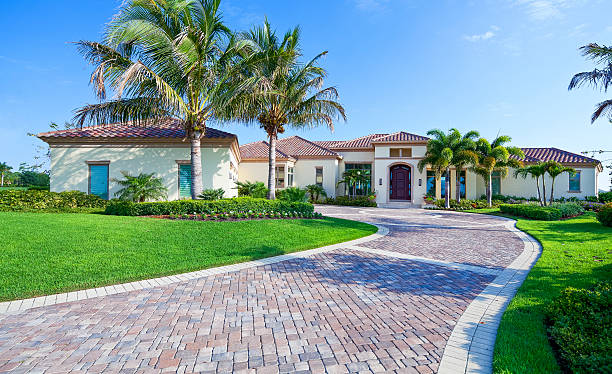 Residential Paver Driveway in Corning, CA